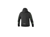 SOFT-SHELL TECH d.grijs/groen XS