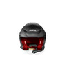 HELM FLUX RJ-I 8859-24 zwart/rood M/L