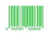 STICKER CODE  NEON GREEN 37X24CM