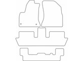 MATTEN CITROEN C4 PICASSO 2007-2012  7 P